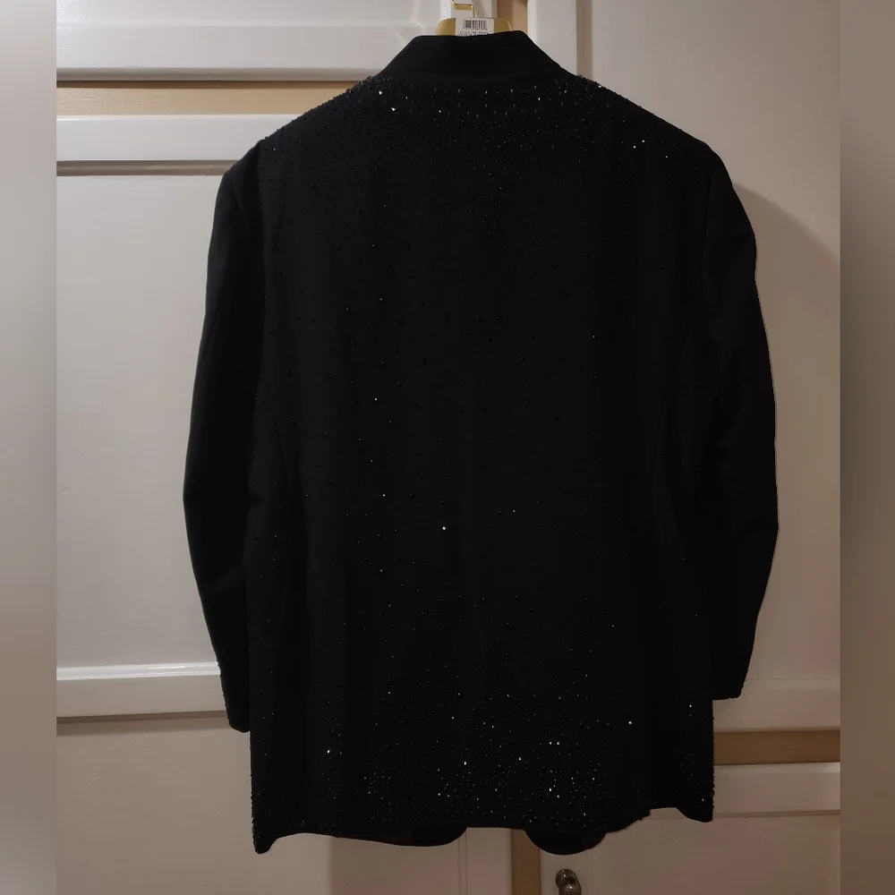 Milano Collection Men's Sequin Blazer NWT - Picture 5 of 12